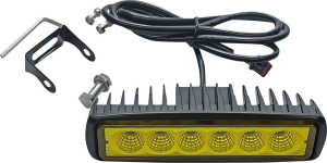 Yellow High Power Led Driving Light Bar Black, 2, nordicamoto.ro