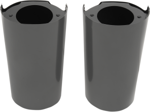 Fork Slider Covers Black Standard, 2, nordicamoto.ro