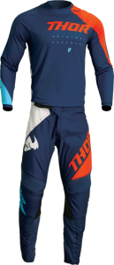 Tricou Thor Sector Edge Navy/Orange 3XL, 4, nordicamoto.ro