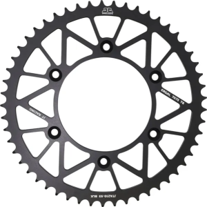 JT SPROCKETS hátsó lánckerék, fekete , nordicamoto.ro