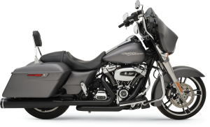 2-into-2 Dominator Exhaust System Black, 3, nordicamoto.ro