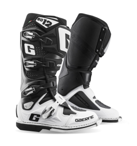 Gaerne SG 12 enduro csizma, fehér/fekete, nordicamoto.ro