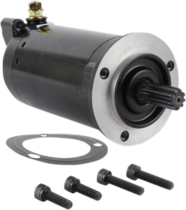 Starter Motor Black, Unfinished