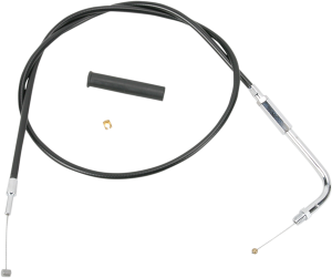 Black Vinyl Throttle/idle Cable Black, 1, nordicamoto.ro