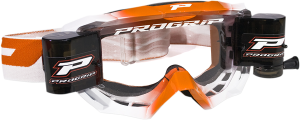 3200 Venom Roll Off Mounted Mx Goggles Orange
