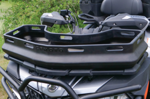 ELÜLSŐ CSOMAGTARTÓ KOSÁR CFMOTO CFORCE 600 / 625 / 600 TOURING / 625 TOURING ATV-HEZ – FEKETE, 2, nordicamoto.ro