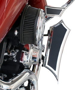Instigator Rear Brake Pedal Cover Black, Silver