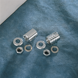 Axle Spacer/nut Kit Silver, 1, nordicamoto.ro