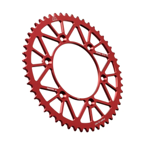 JT SPROCKETS alumínium hátsó lánckerekek, piros , nordicamoto.ro