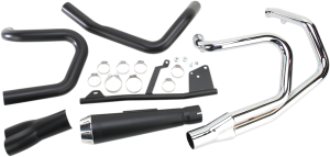 Road Rage 2:1 Exhaust System Black, 3, nordicamoto.ro