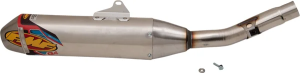 FMF Q4 Hex Slip-on Muffler Raw 