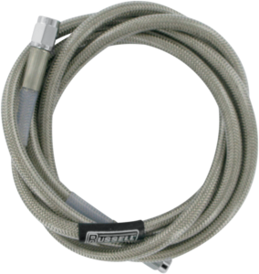Street Legal Universal Brake Lines Silver, Clear-coated, 1, nordicamoto.ro