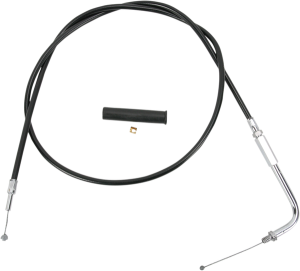 Black Vinyl Throttle/idle Cable Black, 1, nordicamoto.ro