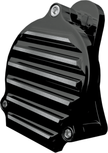 Billet Aluminum Horn Black, 1, nordicamoto.ro