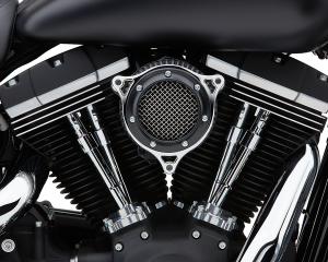 Rpt Air Cleaner Kit Black, Silver, 1, nordicamoto.ro