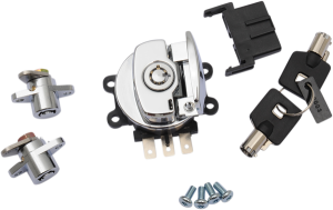 Side Hinge Ignition Switch Black, 2, nordicamoto.ro