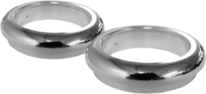Fork Dust Covers Chrome