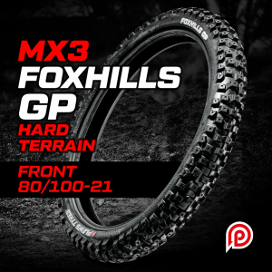 Plews Tyres akció, 80/100-21 Plews Foxhills GP Hard első gumiabroncs, nordicamoto.ro