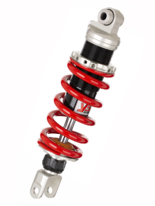 Emulsion Mono Gas Shock Silver, Red, Black