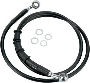 Stainless Steel Brake Line Kit Black