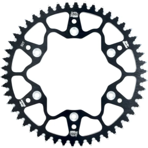 7075 Racing MX lánckerék, fekete, 1, nordicamoto.ro