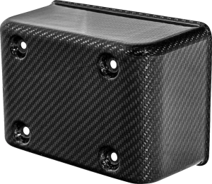 Fuse Box Cover Black, Gloss 