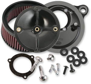 Super Stock Stealth Air Cleaner Kit Black