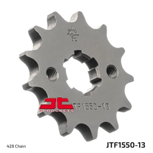 JT SPROCKETS Első lánckerék, természetes színű , nordicamoto.ro