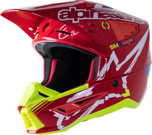 Sm5 Action Helmet Red 