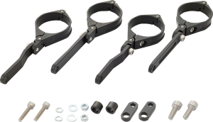 Headlight Bracket Set Black