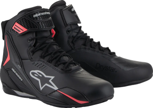 Alpinestars Stella Faster-4 Drystar® női cipő, fekete/szürke/korall, 5-ös méret, 1, nordicamoto.ro