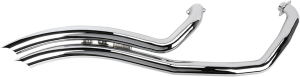Speedster Swept Exhaust System Black, 1, nordicamoto.ro