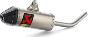 AKRAPOVIC Slip-On Line végcső KTM 2T 125/150 XC-W '17–'18/SX 125/150 '17–'18