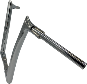 1-1/2(r) Ez Install Pointed Top Handlebar Silver, 4, nordicamoto.ro