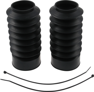 Fork Boots Gloss Black, Powder Coated