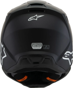 Alpinestars S-M3 Solid Black M gyermek sisak, 2, nordicamoto.ro