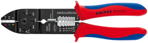 Crimping Pliers Black, Blue, Red 