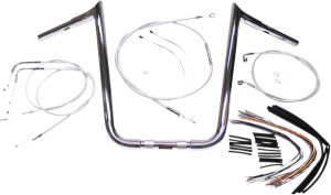 1-1/4(r) Viking Handlebar Installation Kit Silver