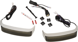 Bagz Led Saddle Bag Lights Chrome, 2, nordicamoto.ro