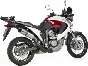LeoVince LV One Evo Slip-On kipufogórendszer Honda-hoz – rozsdamentes acél, titánhatású kivitel, 3, nordicamoto.ro