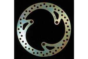 Round D-series Fixed Offroad Brake Rotor Gold, Zinc