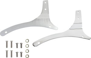 Round Sissy Bar Kit Chrome, 1, nordicamoto.ro