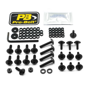 Fairing Bolt Kit For Yamaha Black