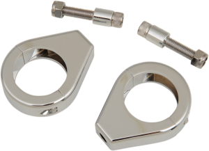 Turn Signal Fork Clamps Chrome
