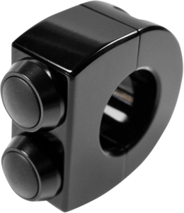 Mo-switch Push-button Housing Black, Anodized