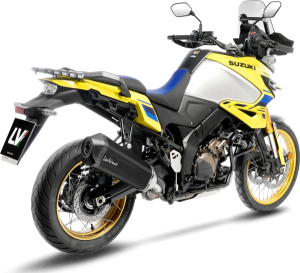 LeoVince LV-12 R Black Edition Slip-On kipufogórendszer a Suzuki V-Strom 1050-hez, 4, nordicamoto.ro