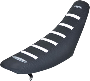 6-rib Gripper Seat Cover Black, 1, nordicamoto.ro