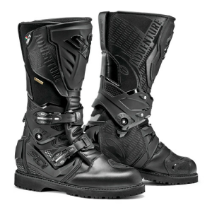 Férfi motoros csizma, Sidi Adventure 2 Gore-Tex csizma, fekete, nordicamoto.ro