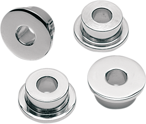 Billet Handlebar Riser Bushing Kit Silver, 1, nordicamoto.ro