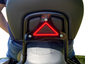 Dual Intensity Run & Brake Backrest Led Light Red, 1, nordicamoto.ro